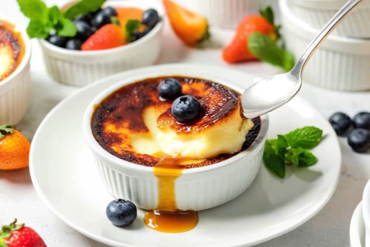 How to caramelise crème brûlée without a blowtorch?