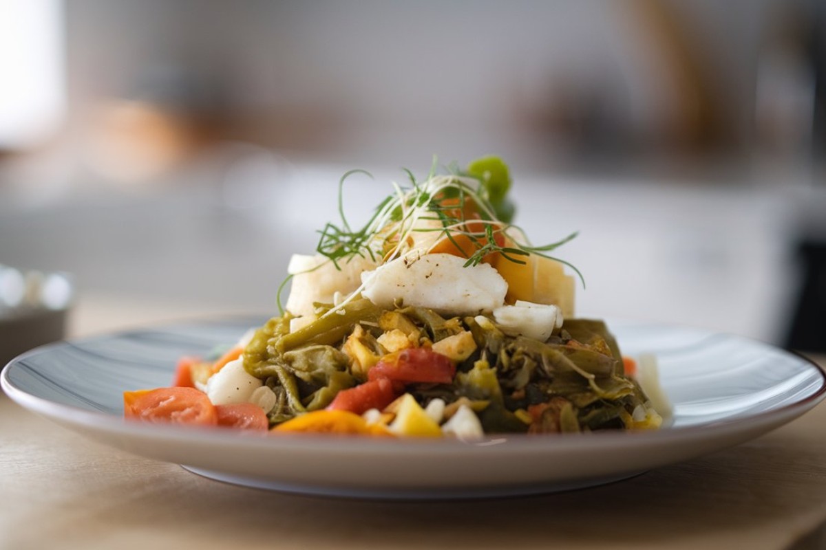 callaloo with saltfish