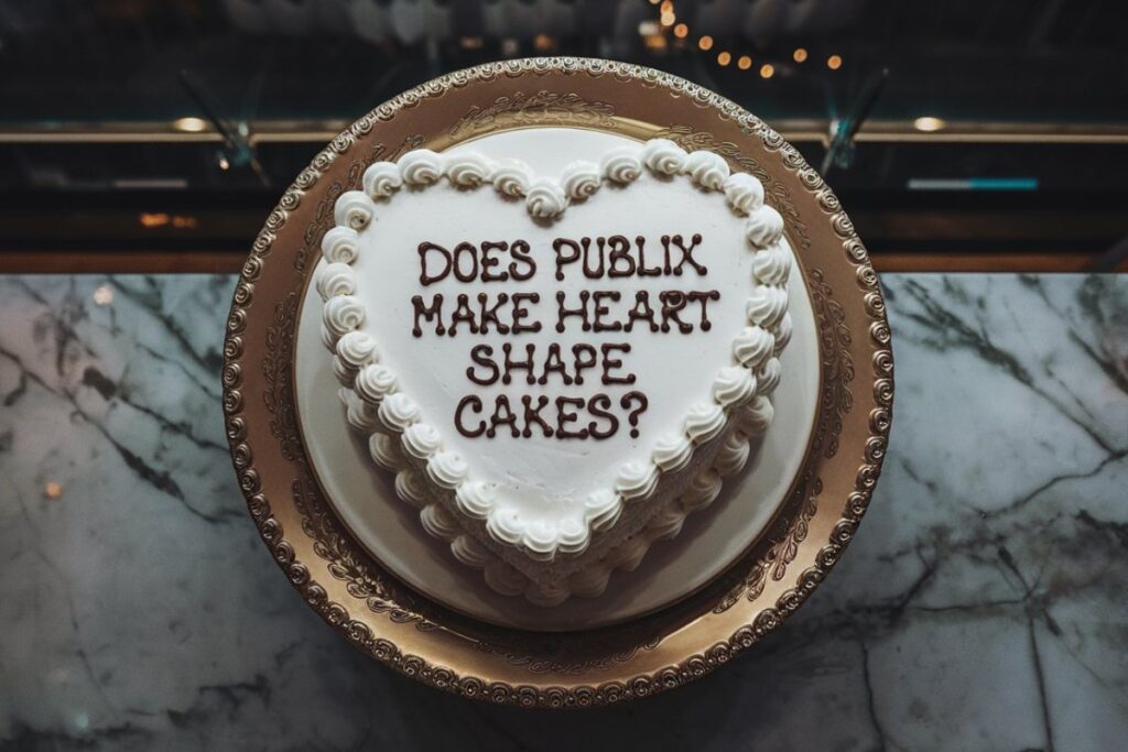 Does Publix make heart shape cakes?