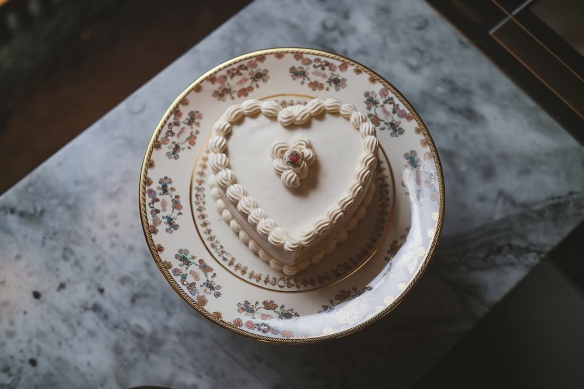 How do I make a heart-shaped cake?