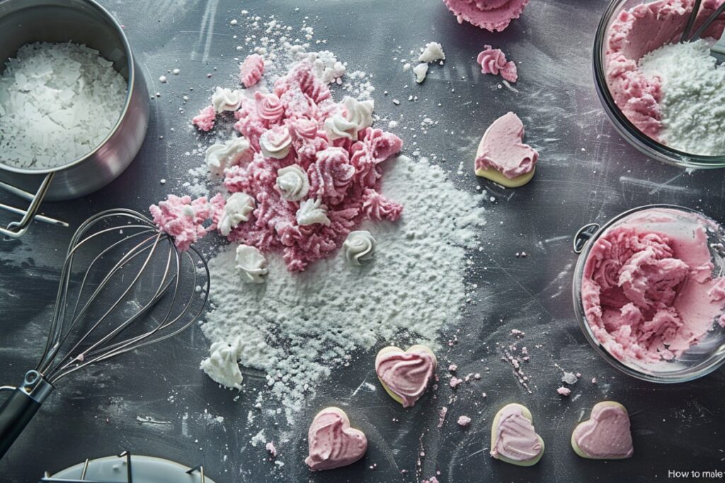 How to make hearts with frosting?