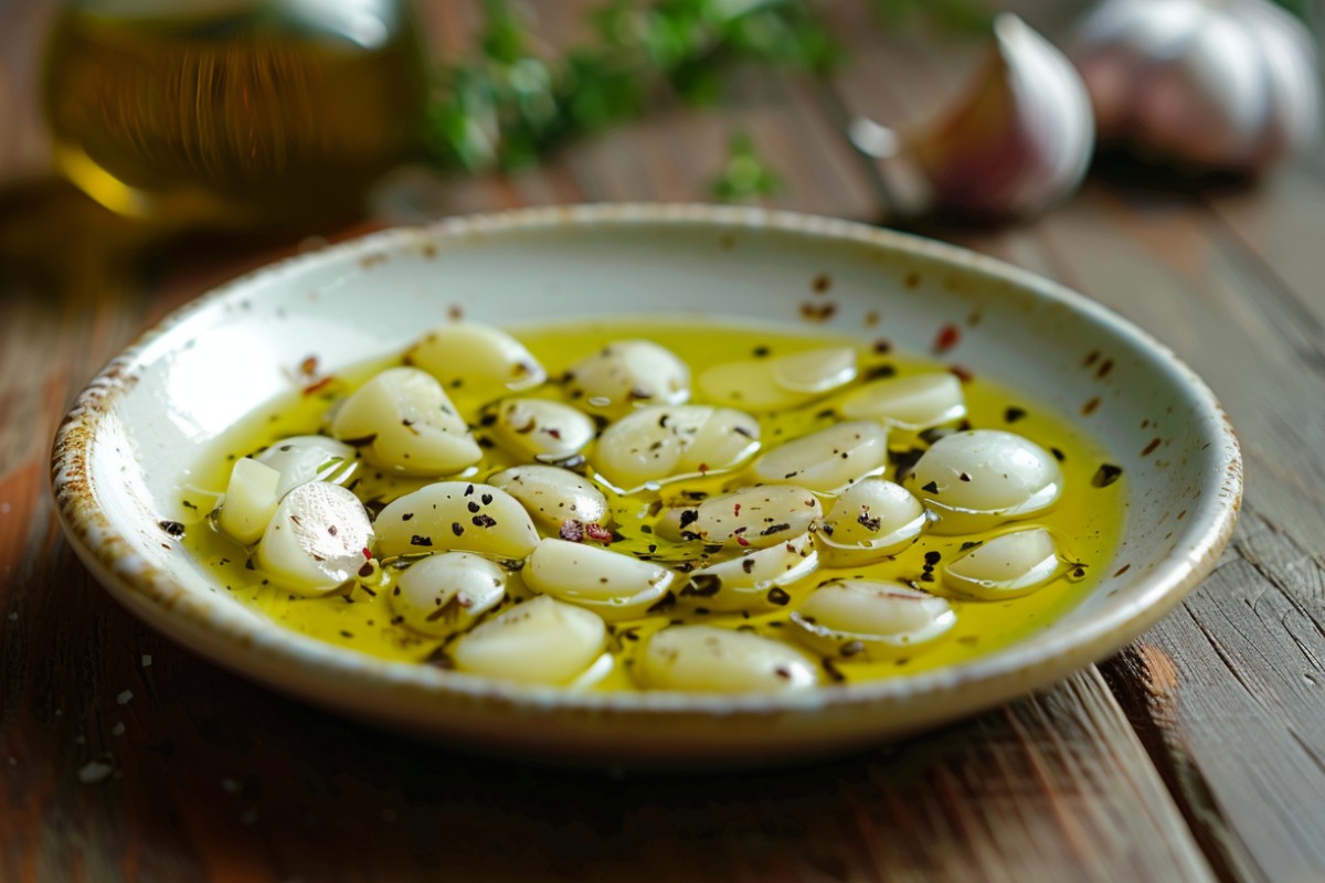 How long does garlic infused olive oil last?