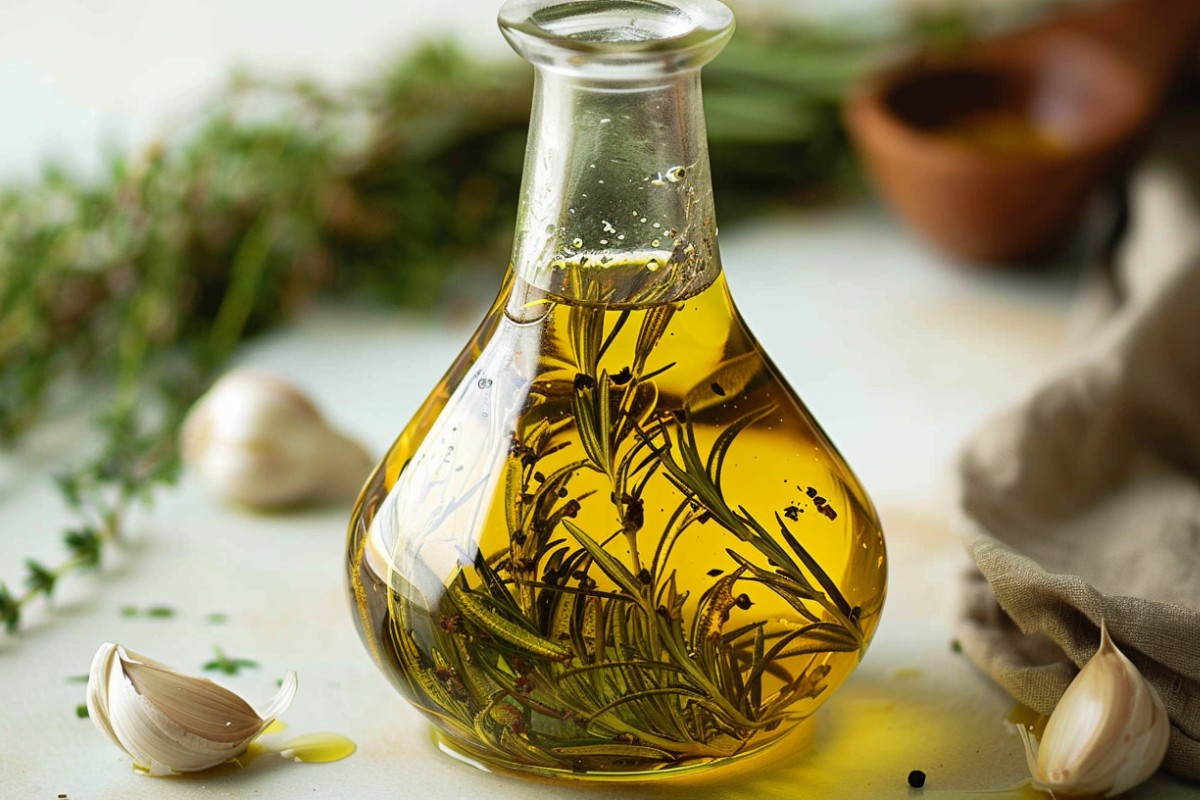 How long does garlic infused olive oil last?