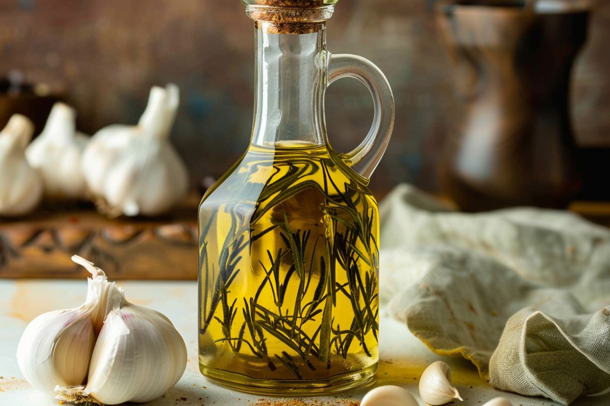 Is it safe to infuse olive oil with garlic?