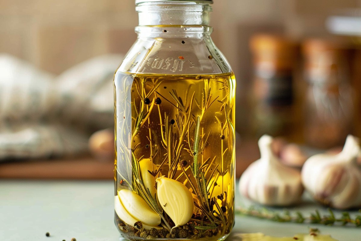 Is it safe to infuse olive oil with garlic?