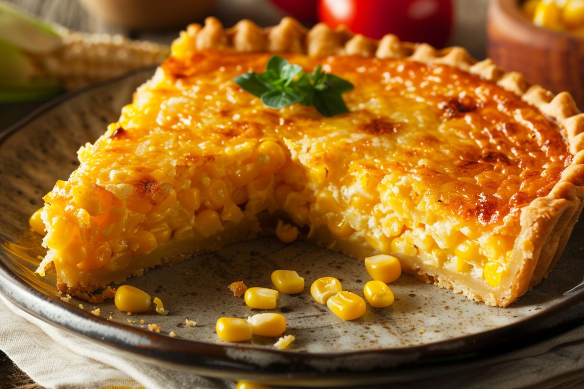 What is corn pie made of?