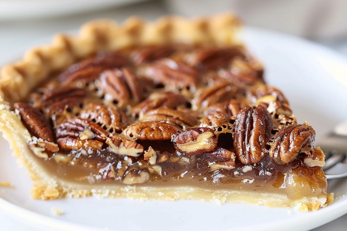 Why does pecan pie need corn syrup?