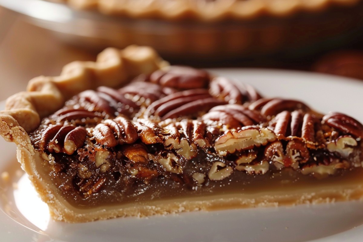 Why does pecan pie need corn syrup?