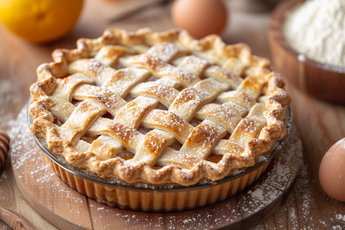 Why would you use cornstarch rather than flour when making a pie filling?