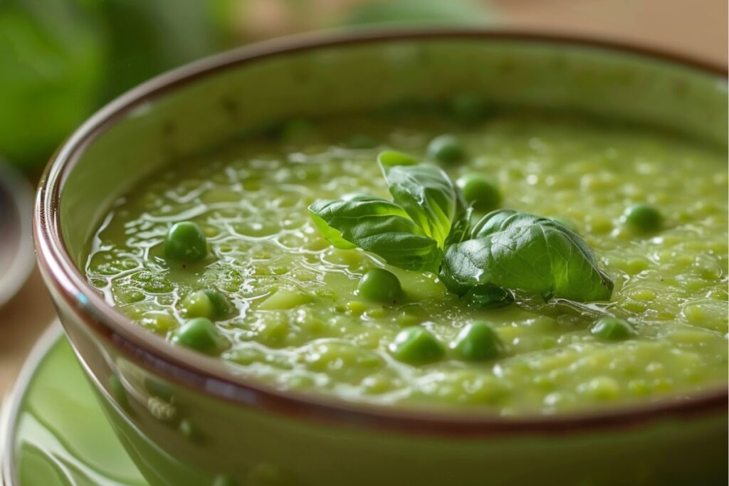 What does pea soup do for your body?