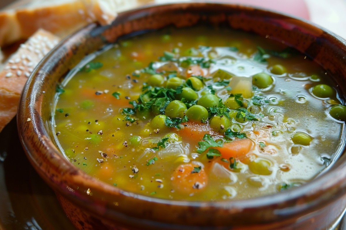 Is pea soup good for your bowels?