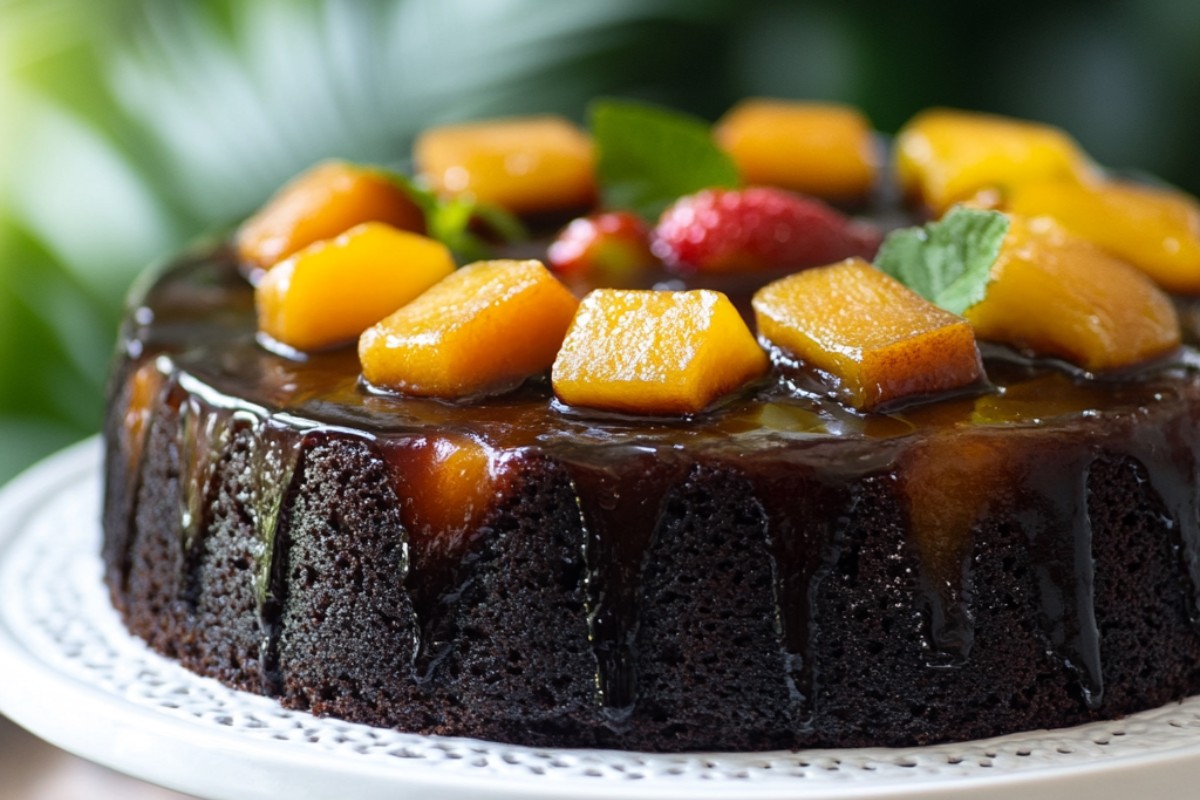 How do you soak fruit for Guyanese Black Cake?