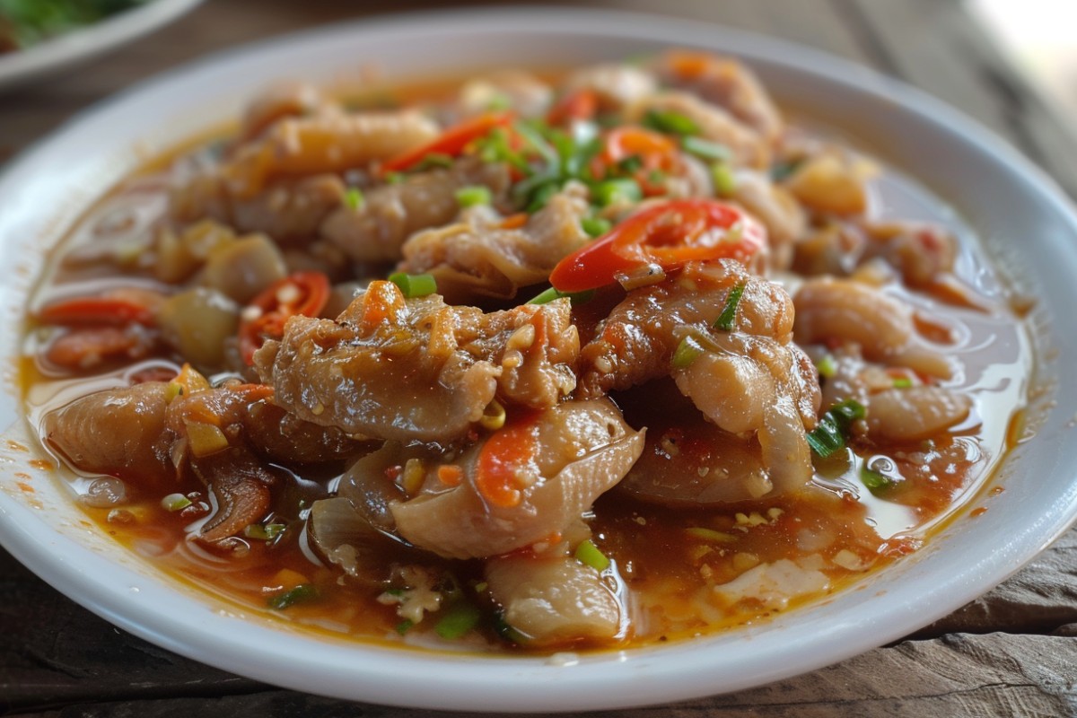 What is chicken feet soup good for?