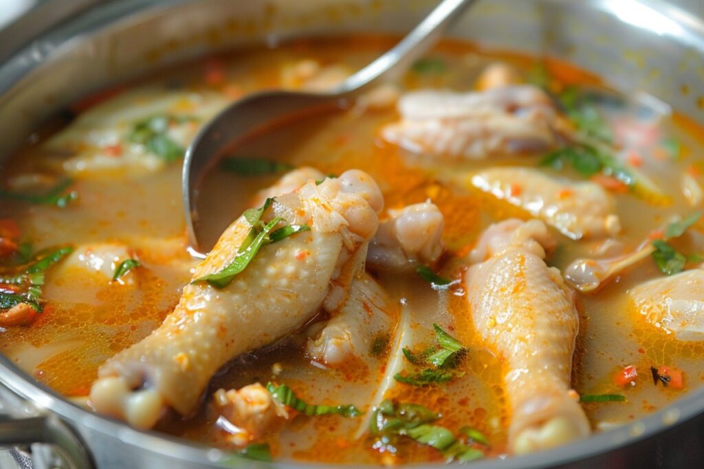 Where does chicken foot soup come from?