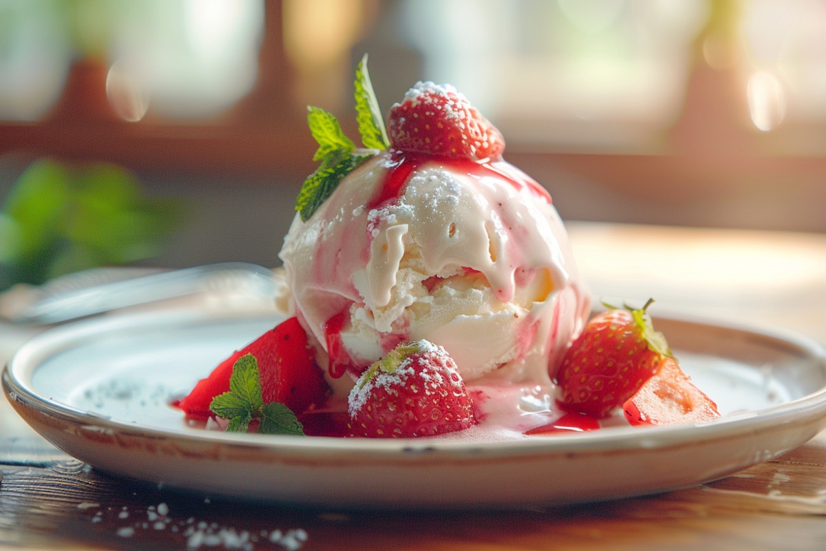 strawberry shortcake ice cream